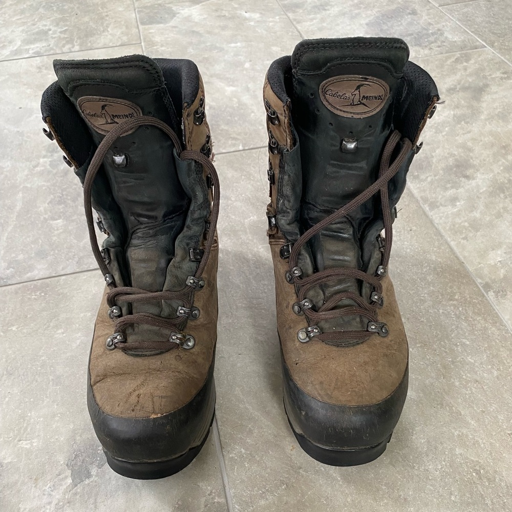 Cabela's Meindl Gore-Tex Hunting/Work Mens Leather Boots